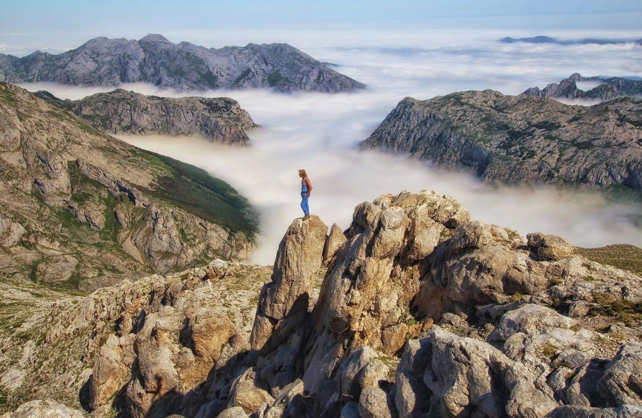 Apartmán Fuente El Gueeyu Onís Exteriér fotografie